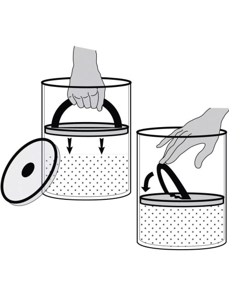 Boîte de conservation sous-vide Airscape