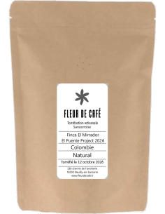 Paquet de café Colombie El Puente Natural, Fleur de Café